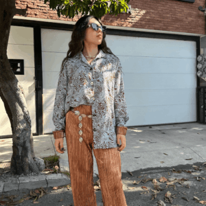 Pantalon bronce