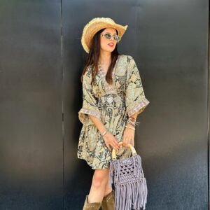Vestido Boho Corto