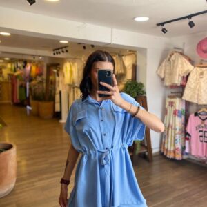 Blusa Azul Cielo