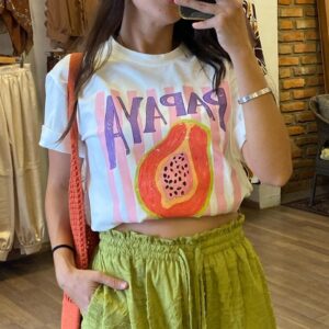 T-shirt Papaya