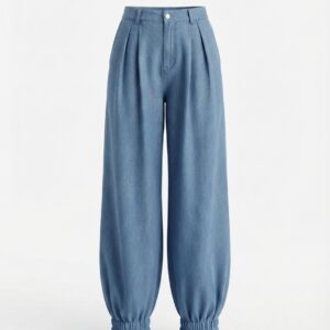 Pantalon Globo Azul