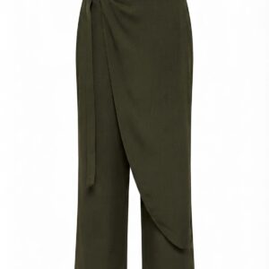 Pantalon Verde Militar/ Falda Frontal