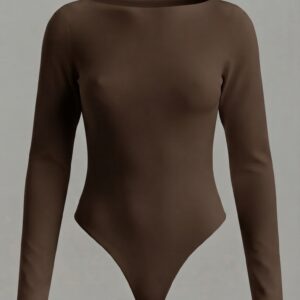 Body Licra Cafe Manga Larga