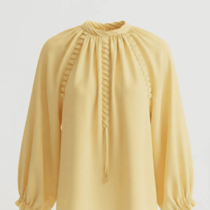 Blusa de Chifon Amarilla
