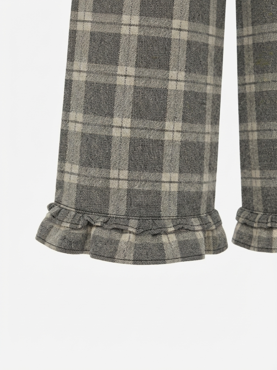 Pantalon Cuadros Negro Y Blanco - Imagen 2