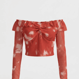 Blusa Tie Dye Mesh