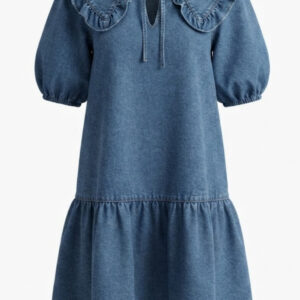 Tunica Denim Peter Pan