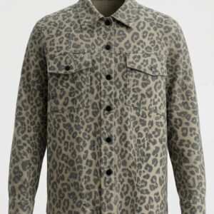 Chamarra Animal Print Overzise