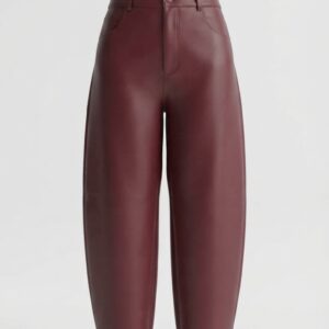 Pantalon Barrel Tinto Vinil