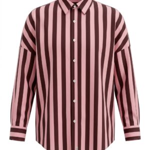 Camisa Rayas Tinta y Rosa